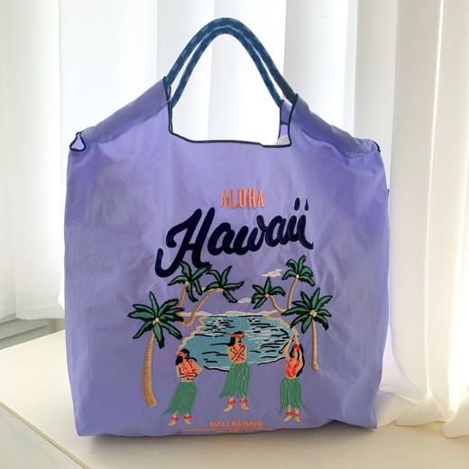 日系刺绣时尚包袋 夏日夏威夷系列刺绣购物袋 A 商品图7