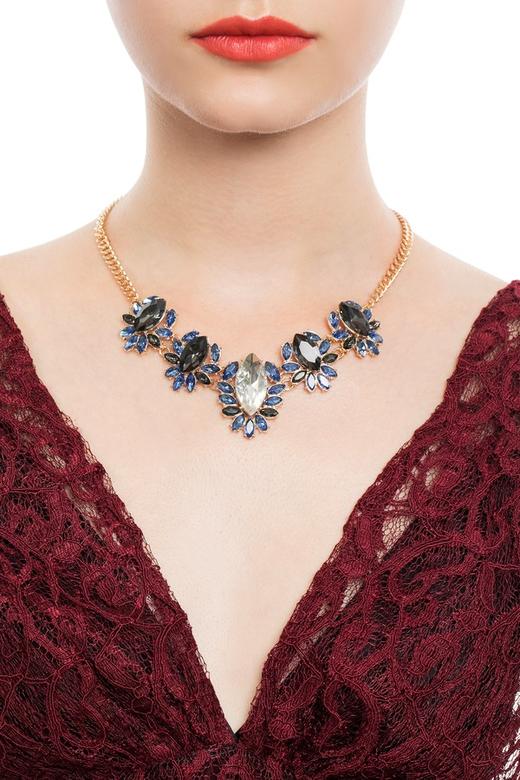 AUGUST 1 EIGHT 花朵造型锆石项链 4096 商品图2