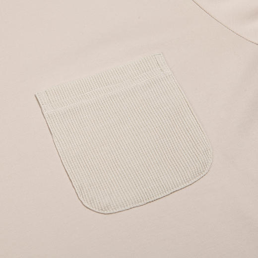 都市丽人都市锋尚生活家居男士睡衣双面无尘棉棉质薄款长袖长裤类家居服套装FH32J3 商品图5