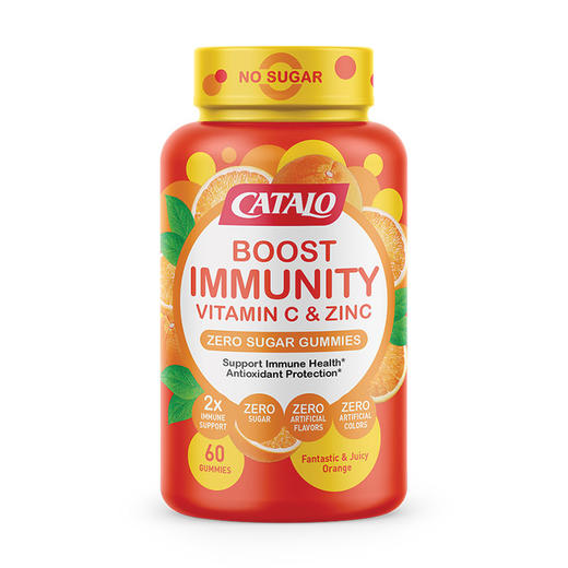 Catalo 家得路 維他命C+鋅無糖軟糖 60粒 商品图1