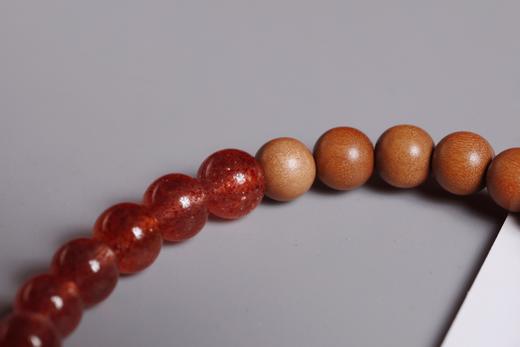 LSTX0213°印度老山檀香|紫水晶手链手串 商品图5