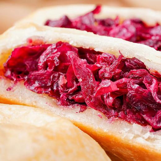 平价优选：现烤香软玫瑰鲜花饼，云南真鲜花酱木糖醇版（小个）10个*2盒 商品图2