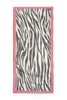 SUMMER & SAGE 斑马纹拼色围巾 7699 商品缩略图2
