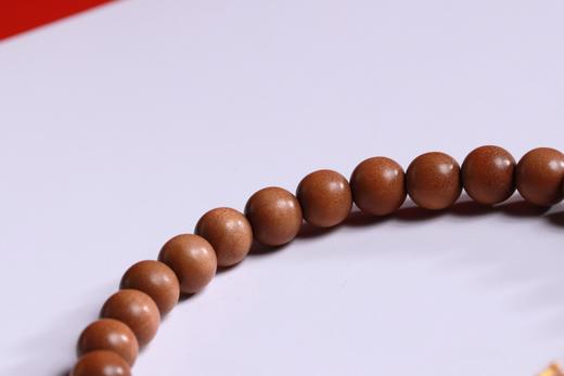 LSTX0211°印度老山檀香|黄水晶手链手串 商品图5