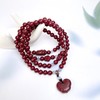 含辰砂工艺品朱砂四圈手串 商品缩略图0