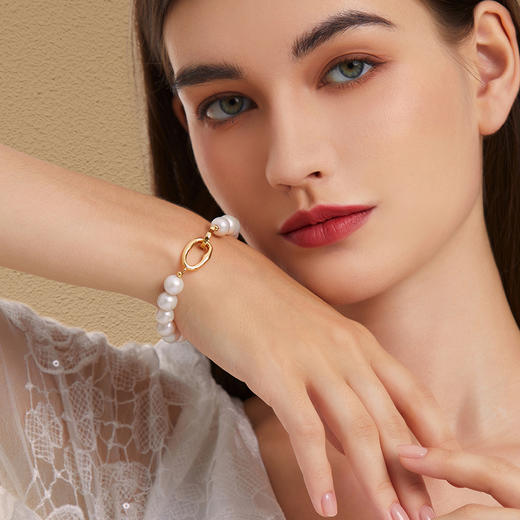 Manreya玛芮雅“时光美人”淡水珍珠手链 商品图3