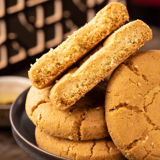 【黄老五如意酥】中秋送礼礼盒，半糖桃酥，蓬松酥脆，甜而不腻，满口留香，老少皆宜，860g/箱 商品图1