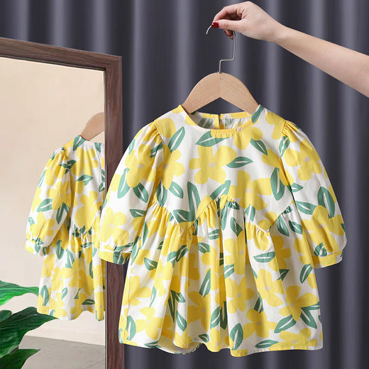 【15天发货！秋装韩版！田园公主裙】童装女童宝宝连衣裙，春秋季儿童小女孩田园公主裙，秋装韩版洋气裙子-QQ 商品图9