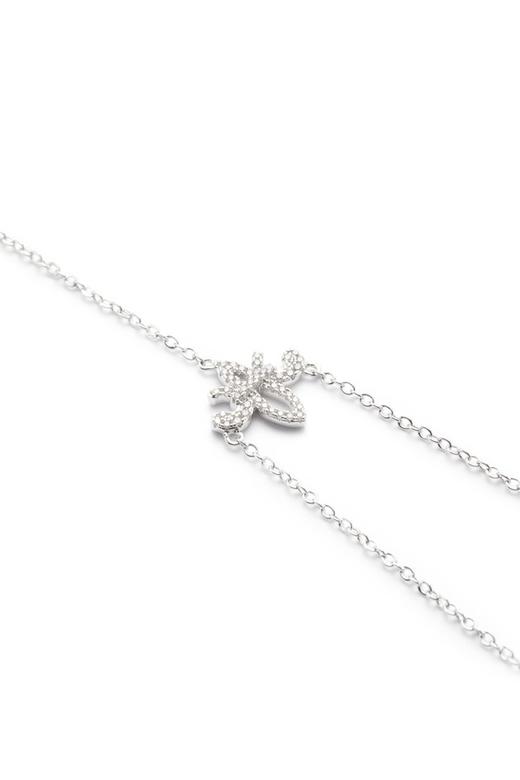 OCTAVIA 银色手链戒指一体链 7498 商品图1