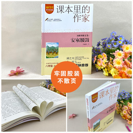 爱阅读·课本里的作家 刘成章散文集：安塞腰鼓  八年级  商品图2