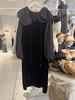 【门店同款】秋季花瓣领真丝丝绒连衣裙 154057958 商品缩略图0
