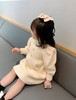 童装女童针织连衣裙2023秋冬新款儿童洋气公主裙子宝宝毛衣潮T95 商品缩略图8