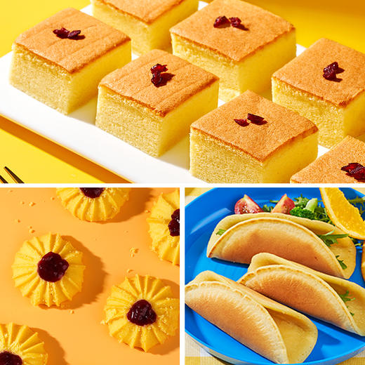 新良小米蛋糕粉500g家用米发糕预拌粉蒸糕松饼烘焙低筋面粉焙食尚 商品图2