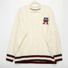 【特价商品不退不换】TOMMY 毛衣女  WW37465-YBI .63% WOOL 37% POLYAMIDE