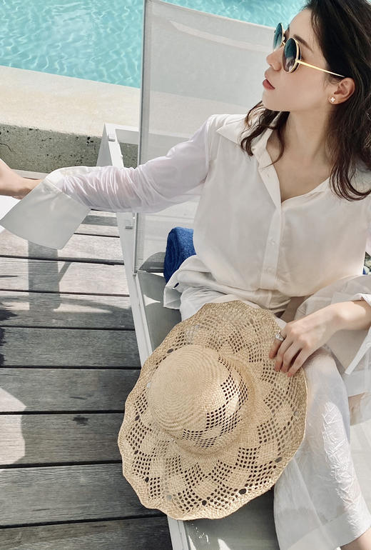 LCM｜Midnight Tulip Silk Shirt [真丝衬衫 ] 【定制尺码加收10%定制费】 商品图0