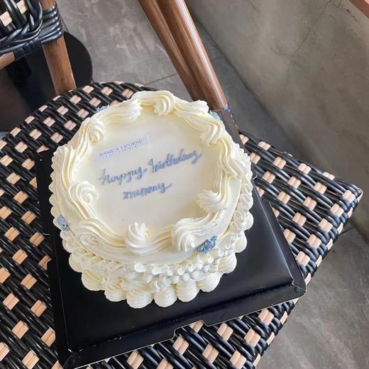 复古裱花奶油蛋糕 商品图0