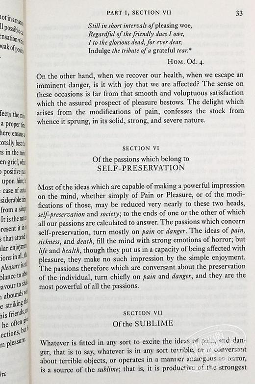 预售 【中商原版】关于我们崇高与美观念之根源的哲学探讨 英文原版 A Philosophical Enquiry Into the Origin Edmund Burke 商品图7