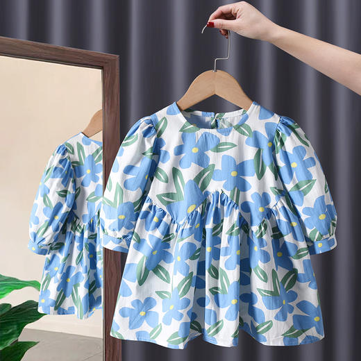 【15天发货！秋装韩版！田园公主裙】童装女童宝宝连衣裙，春秋季儿童小女孩田园公主裙，秋装韩版洋气裙子-QQ 商品图8