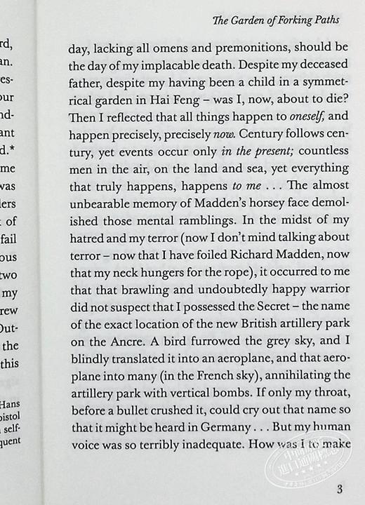 【中商原版】企鹅小布纹经典系列夏季 博尔赫斯 巴别图书馆 The Library of Babel 英文原版 Jorge Luis Borges 商品图5