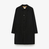 BURBERRY 巴宝莉 男士棉质华达呢大衣 黑色 8070984 A1189 商品缩略图0
