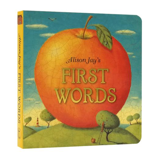 让想象飞系列 字的故事 学单词 英文原版 Alison Jay's First Words 碎蛋壳画家 纸板书 英文版进口原版英语书籍 商品图3