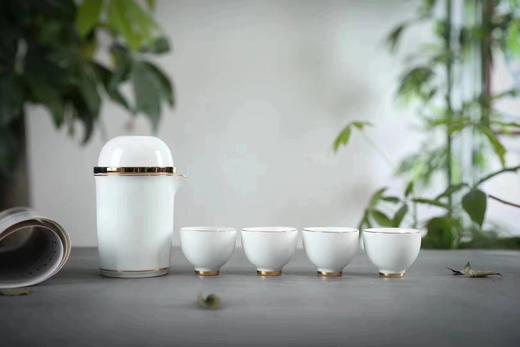 官帽快客杯套装°白色&深蓝色 商品图0