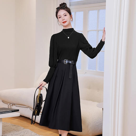 修身显瘦，时尚套装秋季气质女人味两件套HR-WJ3013 商品图9