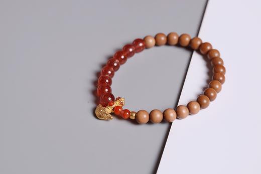 LSTX0213°印度老山檀香|紫水晶手链手串 商品图3