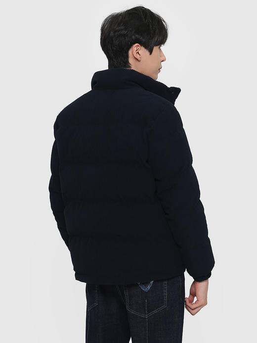 callisto藏青全聚酯纤维短款羽绒服 FRFED009C 商品图2