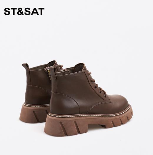 【绒里可选】星期六潮酷厚底休闲马丁靴SS34116539/SS3411853A 商品图5