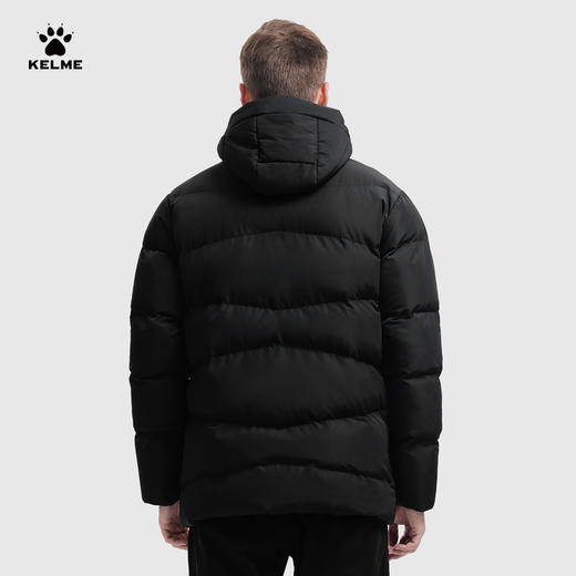 卡尔美运动棉服中长男女冬季训练外套加厚保暖棉服足球棉衣 商品图9