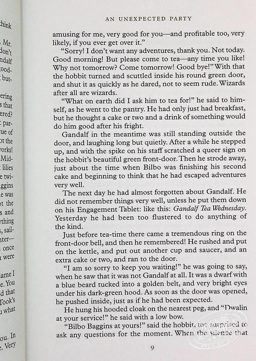 【中商原版】指环王 霍比特人 Alan Lee插图版 英文原版 The Hobbit  Illustrated Edition JRR Tolkien 商品图6