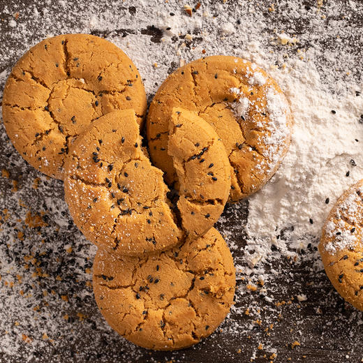 【黄老五如意酥】中秋送礼礼盒，半糖桃酥，蓬松酥脆，甜而不腻，满口留香，老少皆宜，860g/箱 商品图2