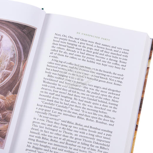 【中商原版】指环王 霍比特人 Alan Lee插图版 英文原版 The Hobbit  Illustrated Edition JRR Tolkien 商品图3
