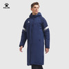 卡尔美冬季保暖连帽长款棉服 商品缩略图4