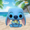Funko POP动画迪士尼星际宝贝史迪奇与龟限定款手办摆件 73608 商品缩略图2