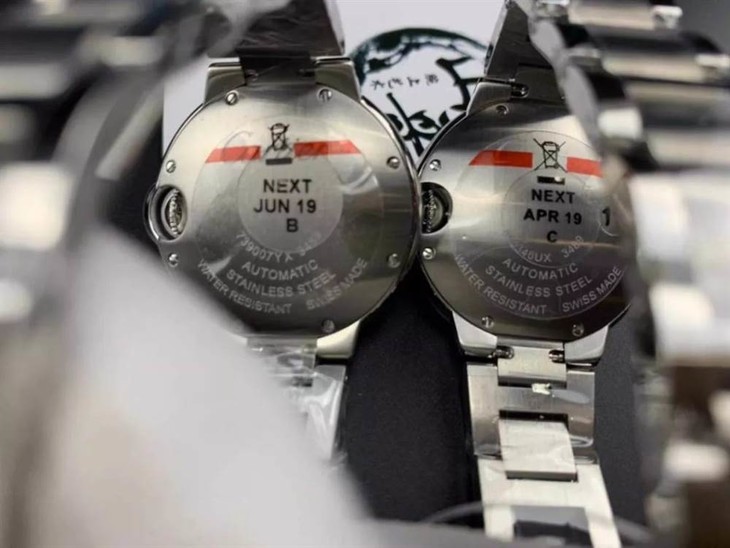 卡地亚蓝气球复刻表AF厂还是V6厂的更好?33毫米、36毫米对比测评