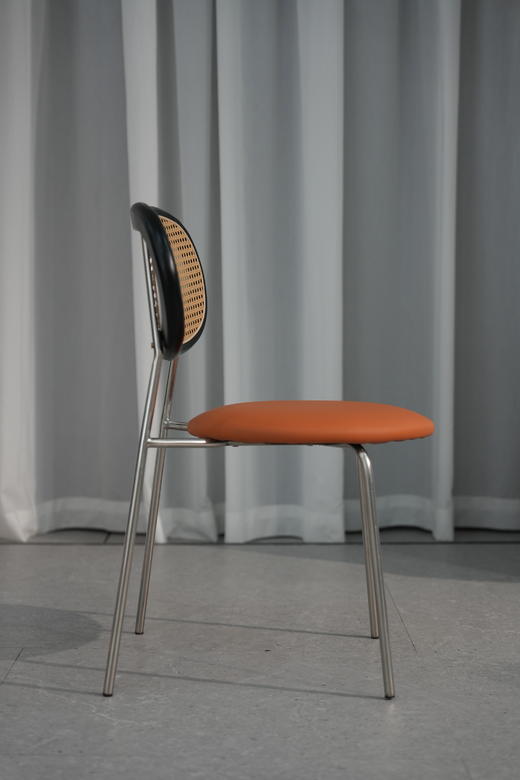 【🔥餐椅推荐】A2352手工藤编金属餐椅 商品图2