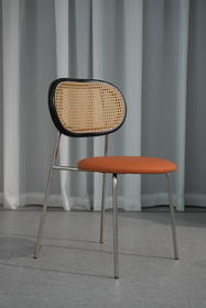 【🔥餐椅推荐】A2352手工藤编金属餐椅