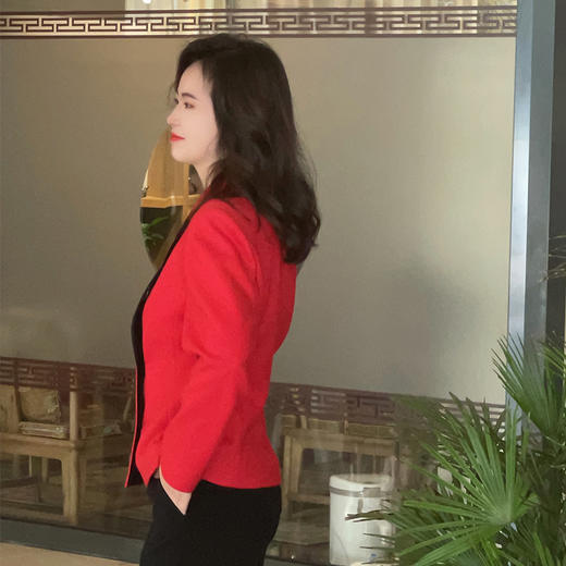 圣三利女装新秋季休闲款西服外套SL2032240 商品图2