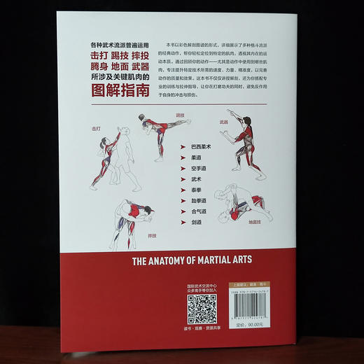 武术格斗解剖学图谱 商品图3