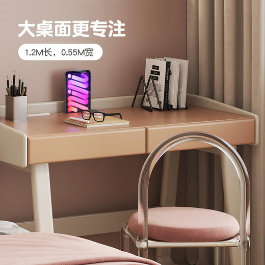 喜梦宝儿童学习桌全实木一字型书桌写字台实体店同款 商品图3