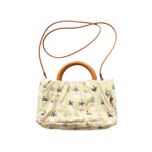 HUJI祤集sunrise手提斜挎包插画樱桃草莓 商品图13