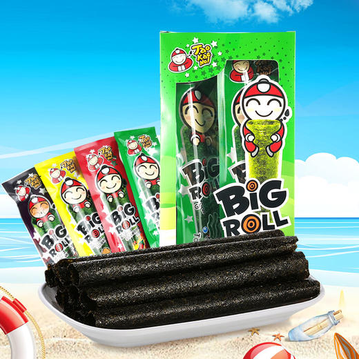 老板仔海苔卷3g*9条*3盒 商品图1