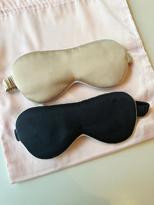 【积分兑换会员专享，不单独售卖】奶糖派定制丝绸眼罩（双色随机，随内衣发出） 商品图2