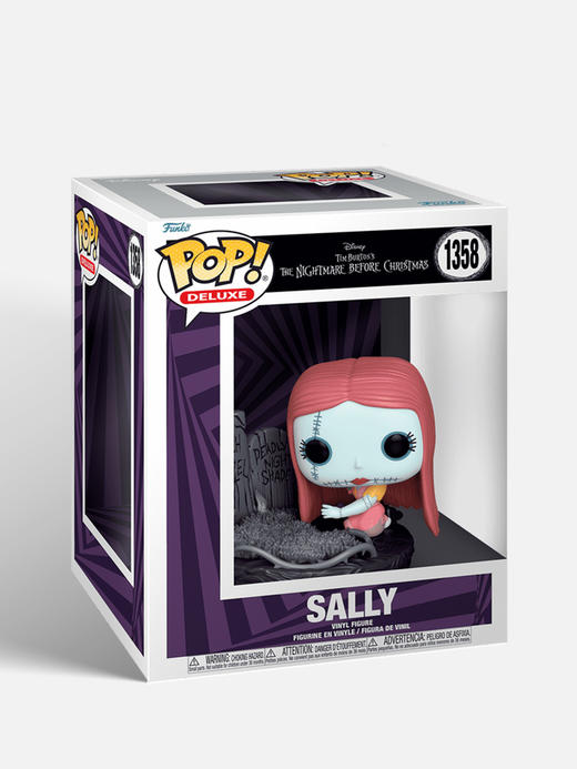 Funko POP! Deluxe 动画迪士尼圣诞夜惊魂30周年莎莉与墓碑手办摆件 72315 商品图4