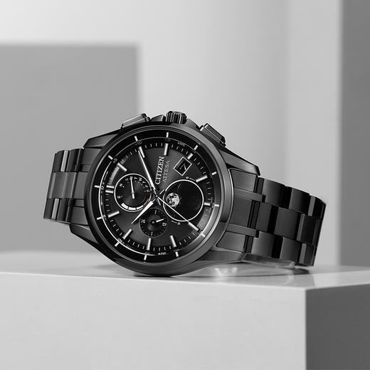 西铁城/CITIZEN光动能电波对时月相舒博™钛覆BY1006-62E 商品图6