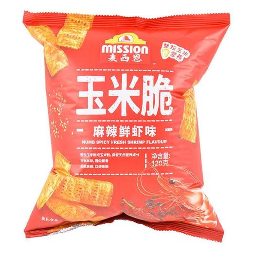 麦西恩玉米脆麻辣鲜虾味120g 商品图0