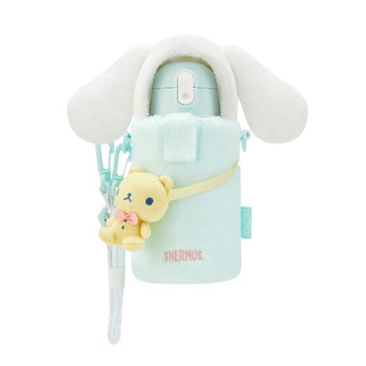 9楼母婴生活馆 膳魔师2023秋冬新品大耳狗联名高真空不锈钢双盖保温瓶550/580mL 吊牌价：428元 活动价：398元 商品图5