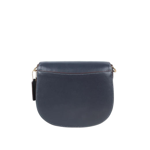 COACH 奥莱款女士牛仔布配皮单肩斜挎包 商品图3